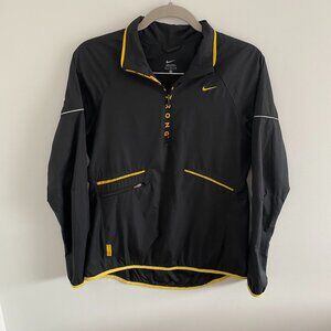 Nike Black and Yellow Women's Jacket